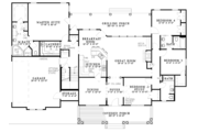 Country Style House Plan - 4 Beds 3 Baths 2373 Sq/Ft Plan #17-2801 