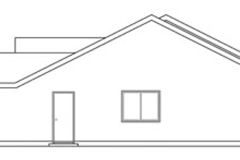 Home Plan - Exterior - Other Elevation 1 House Plan #124-806 - 4 bed, 2 bath