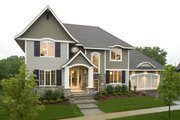Traditional Style House Plan - 4 Beds 4.5 Baths 3797 Sq/Ft Plan #56-605 