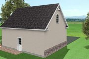 Traditional Style House Plan - 0 Beds 0 Baths 1280 Sq/Ft Plan #75-217 