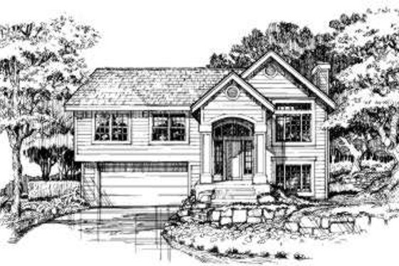 Exterior - Other Elevation for Traditional House Plan #320-138 - 3 bed, 2.5 bath