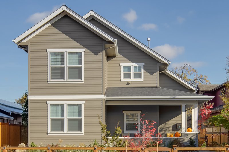 Home Plan - Exterior - Front Elevation 3 for Traditional House Plan #124-977 - 3 bed, 4 bath