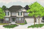 Traditional Style House Plan - 5 Beds 2.5 Baths 2797 Sq/Ft Plan #308-156 