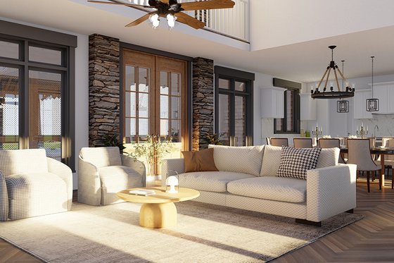 Interior - Other for Craftsman House Plan #17-2480 - 5 bed, 4 bath