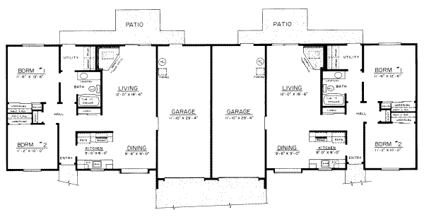 Ranch Floor Plan - Main Floor Plan #303-162