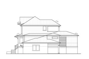 Exterior - Other Elevation for Traditional House Plan #938-149 - 4 bed, 4 bath