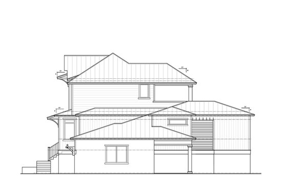 Exterior - Other Elevation for Traditional House Plan #938-149 - 4 bed, 4 bath