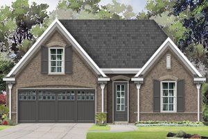 Traditional Exterior - Front Elevation Plan #424-409