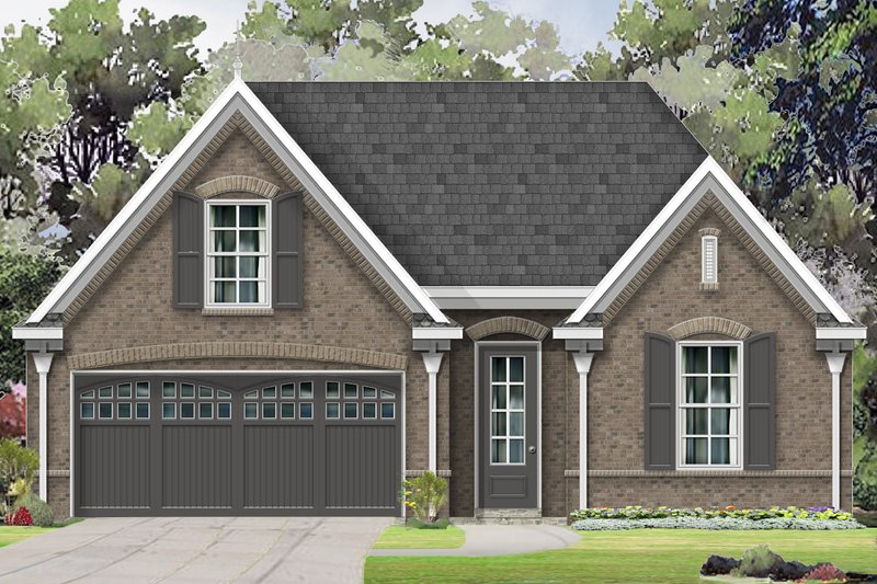 Traditional Style House Plan - 3 Beds 2 Baths 2353 Sq/Ft Plan #424-409