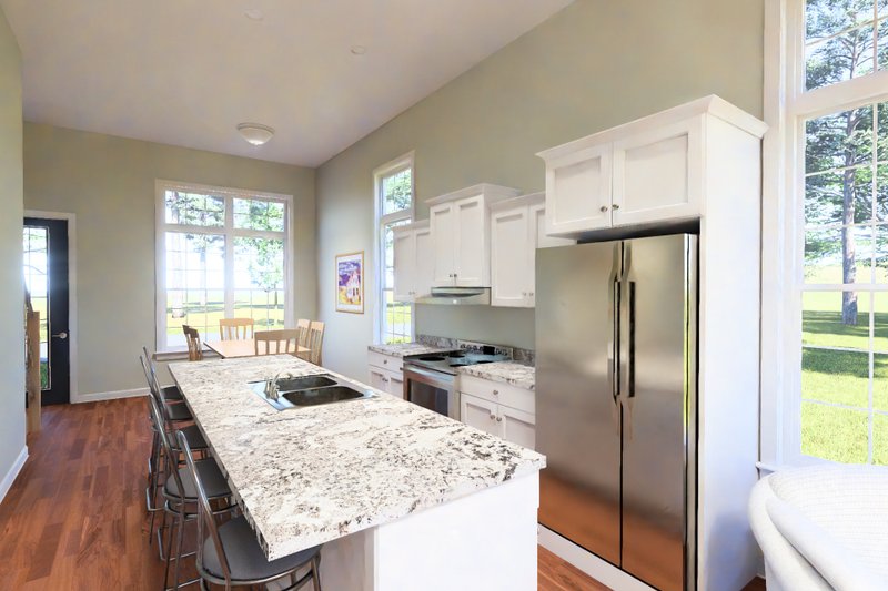 Dream House Plan - Interior - Kitchen for Cottage House Plan #513-2478 - 3 bed, 3 bath
