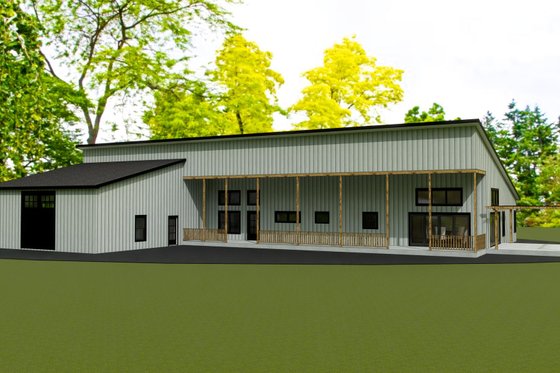 Photo 4 for Barndominium House Plan #1109-27 - 3 bed, 2.5 bath