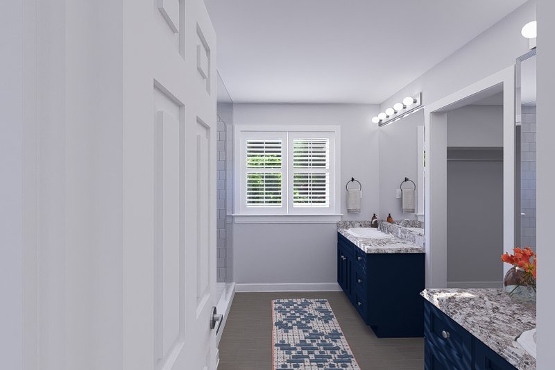 Home Plan - Interior - Master Bathroom 1 for Craftsman House Plan #1060-263 - 4 bed, 2.5 bath