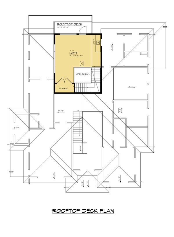 Home Plan - Contemporary Floor Plan - Other Floor Plan #1066-272