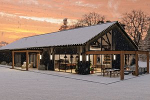 Barndominium Exterior - Other Elevation Plan #455-240