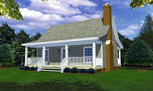 Cottage Style House Plan 2 Beds 1 Baths 800 Sq Ft Plan 21 169