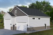 Traditional Style House Plan - 0 Beds 1.5 Baths 1224 Sq/Ft Plan #1060-224 Exterior 