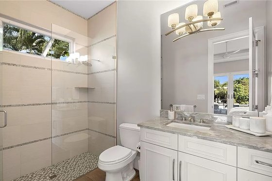 Interior - Bathroom 3 for Contemporary House Plan #548-57 - 5 bed, 5 bath