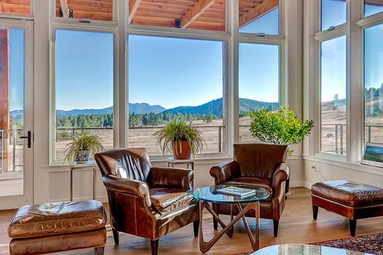 Interior - Family Room 1 for Prairie House Plan #1042-17 - 4 bed, 4 bath