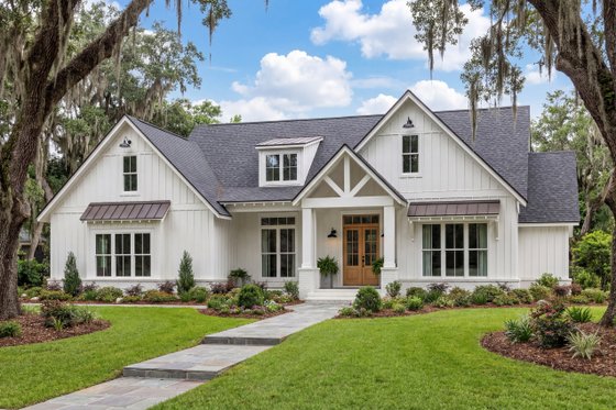 House Design - Exterior - Front Elevation for Craftsman House Plan #1067-2 - 3 bed, 2.5 bath
