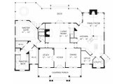 European Style House Plan - 3 Beds 3.5 Baths 3515 Sq/Ft Plan #417-391 