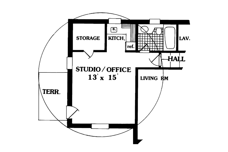 Home Plan - Floor Plan - Other Floor for Country House Plan #3-328 - 5 bed, 3.5 bath