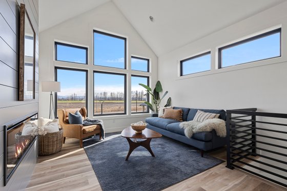 Interior - Family Room 1 for Contemporary House Plan #1070-228 - 2 bed, 2.5 bath