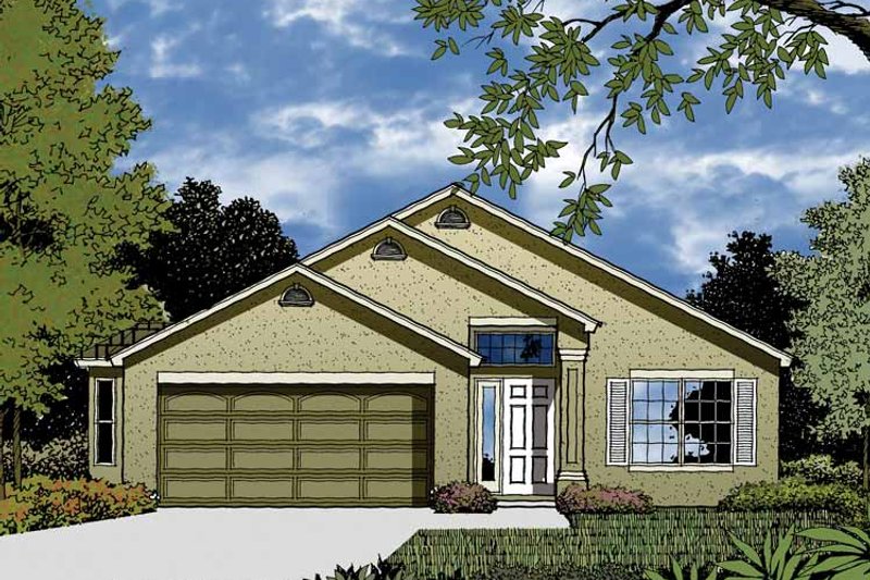 Home Plan - Contemporary Exterior - Front Elevation Plan #1015-29