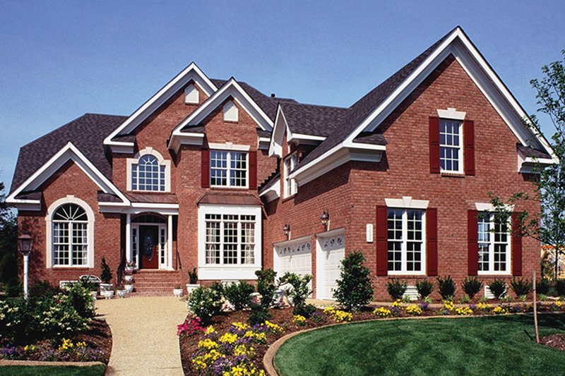 Dream House Plan - Exterior - Front Elevation 4 for European House Plan #927-190 - 4 bed, 3.5 bath