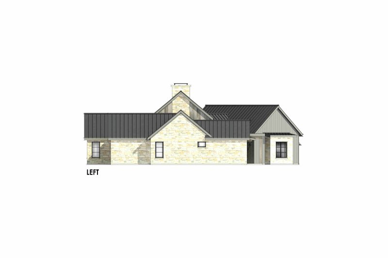 Dream House Plan - Exterior - Other Elevation 1 for Farmhouse House Plan #1096-40 - 4 bed, 4.5 bath