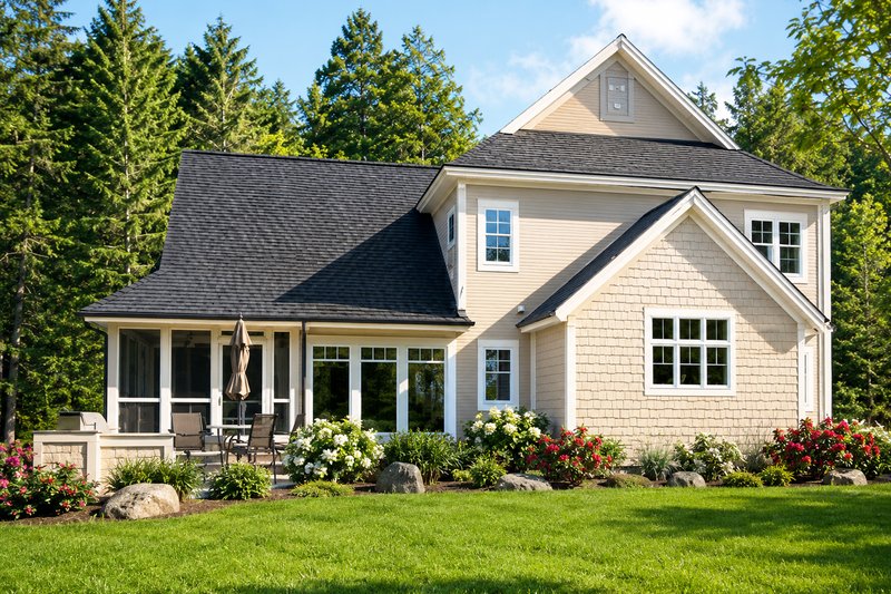 Dream House Plan - Exterior - Rear Elevation for Traditional House Plan #928-107 - 3 bed, 2.5 bath