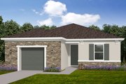 Traditional Style House Plan - 2 Beds 2 Baths 1352 Sq/Ft Plan #1058-239 