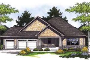 Traditional Exterior - Front Elevation Plan #70-828