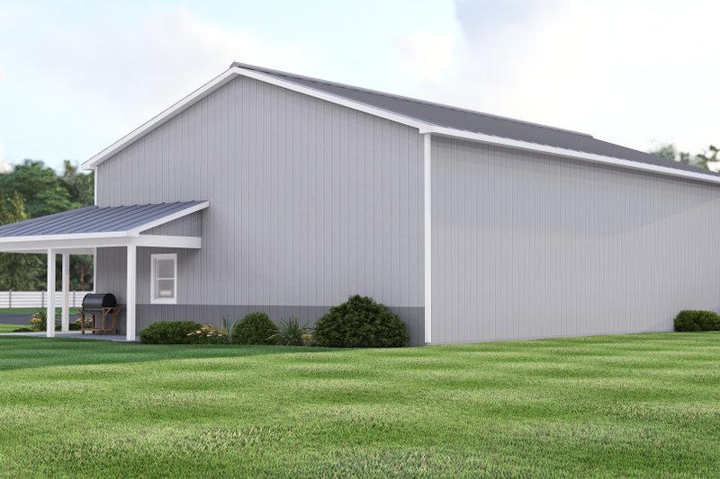 House Blueprint - Exterior - Other Elevation 1 for Country House Plan #1064-52, 0 bath