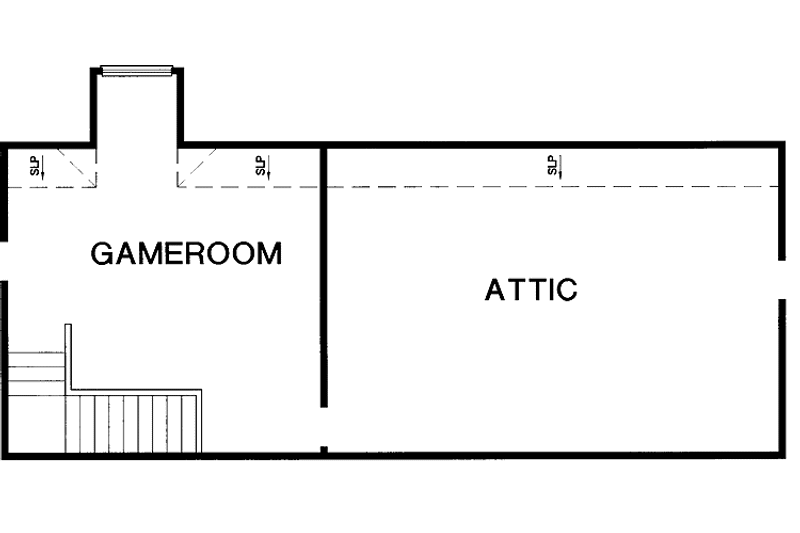 Dream House Plan - Floor Plan - Upper Floor for Country House Plan #472-252 - 3 bed, 2.5 bath