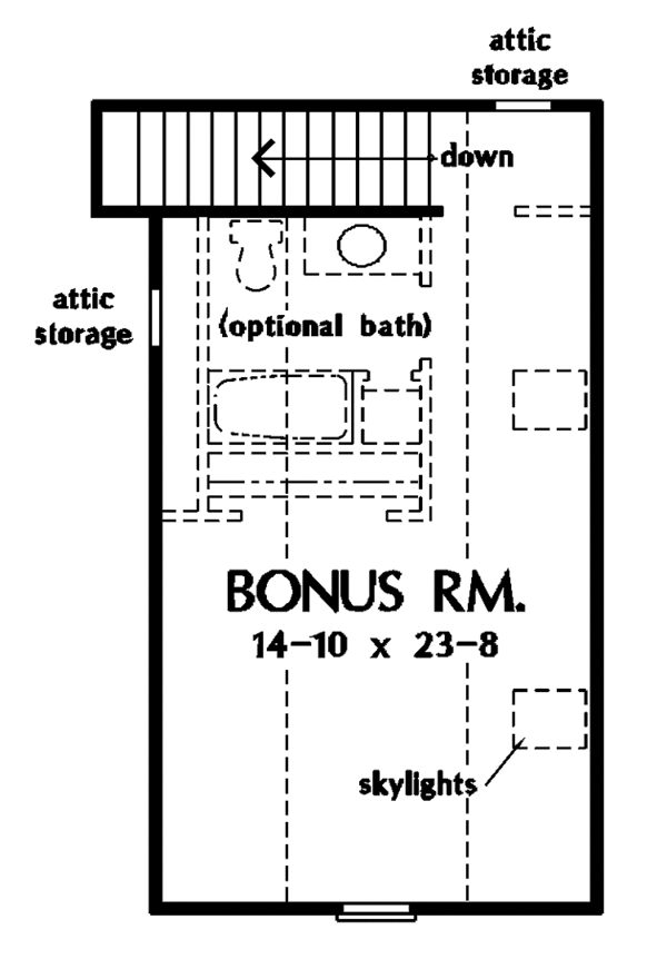 Architectural House Design - Country Floor Plan - Other Floor Plan #929-358