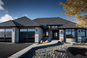 Modern Style House Plan - 4 Beds 3 Baths 2004 Sq/Ft Plan #1109-9 Exterior 