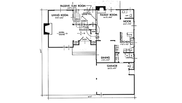 Home Plan - Contemporary Floor Plan - Main Floor Plan #320-1273