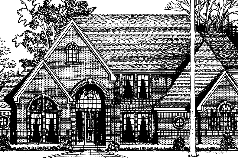 Home Plan - Country Exterior - Front Elevation Plan #974-9