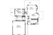 Contemporary Style House Plan - 3 Beds 2 Baths 1569 Sq/Ft Plan #60-777 