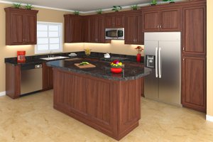 Interior - Kitchen for Country House Plan #21-369 - 3 bed, 2.5 bath