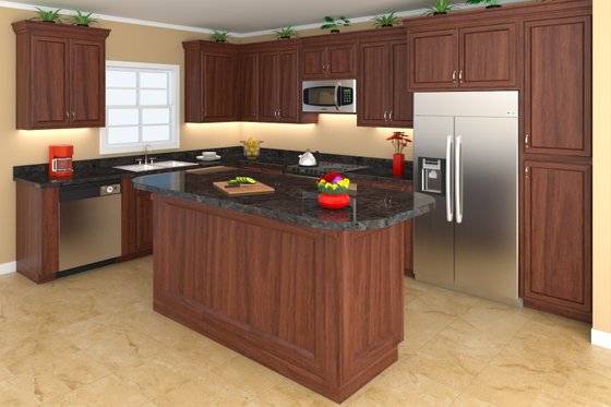 Interior - Kitchen for Country House Plan #21-369 - 3 bed, 2.5 bath