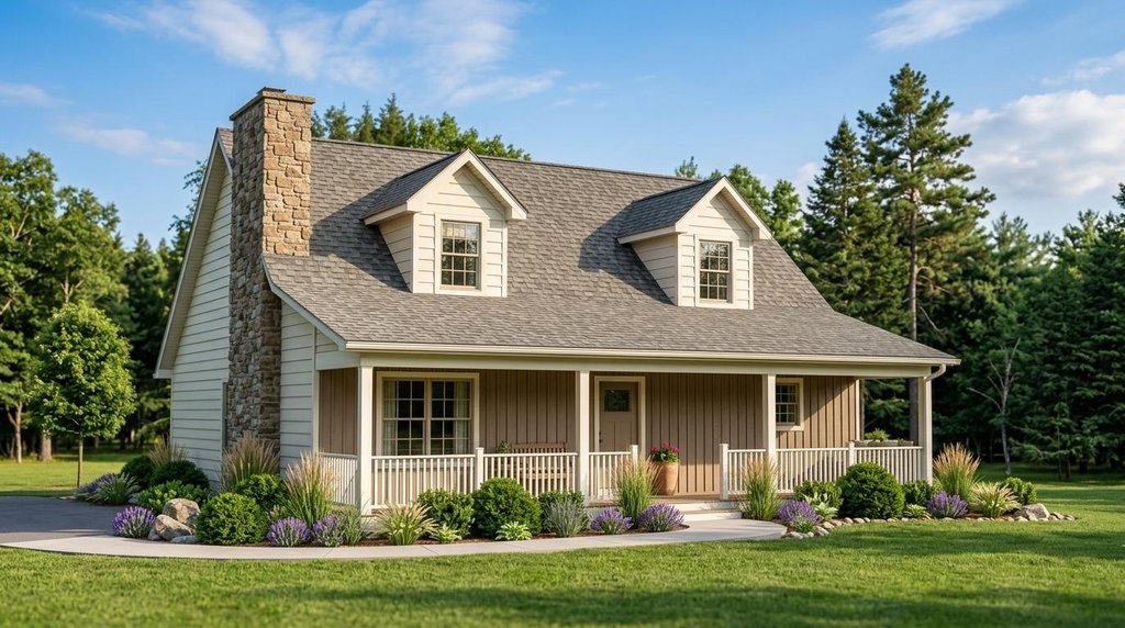 Exterior - Front Elevation 2 for Cottage House Plan #1064-351 - 3 bed, 2.5 bath