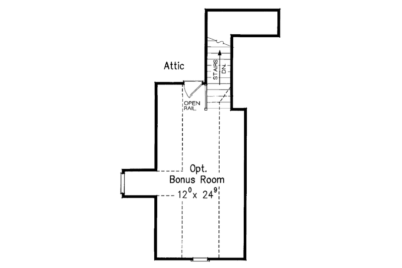 House Blueprint - Floor Plan - Other Floor for Traditional House Plan #927-921 - 3 bed, 2 bath