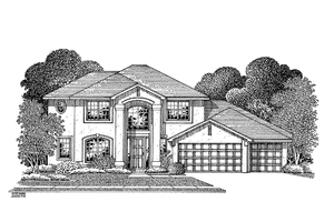 House Design - Classical Exterior - Front Elevation Plan #999-110