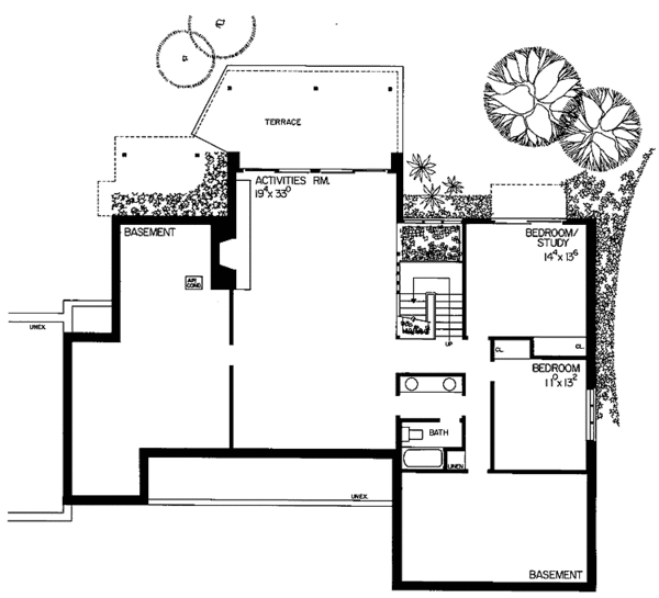 House Blueprint - Country Floor Plan - Upper Floor Plan #72-648