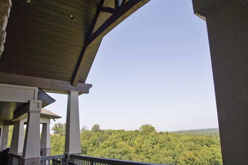 Architectural House Design - Exterior - Rear Elevation 1 for Traditional House Plan #17-3302 - 4 bed, 4.5 bath