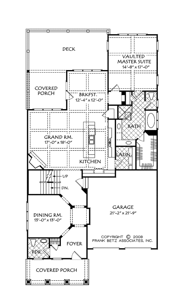 Home Plan - Craftsman Floor Plan - Main Floor Plan #927-530