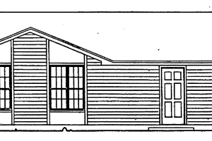 Contemporary Exterior - Front Elevation Plan #30-248