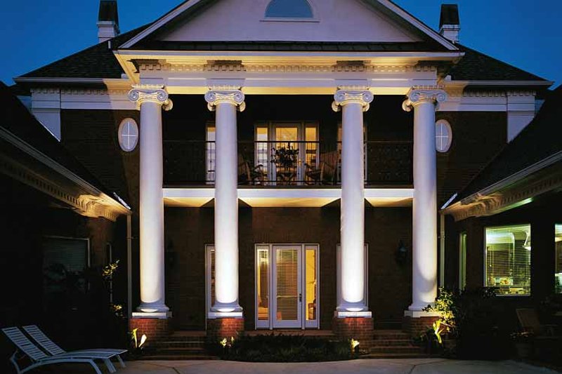 Dream House Plan - Exterior - Rear Elevation 1 for Classical House Plan #45-413 - 4 bed, 4 bath