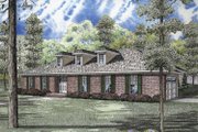 Ranch Style House Plan - 3 Beds 2 Baths 2151 Sq/Ft Plan #17-2832 